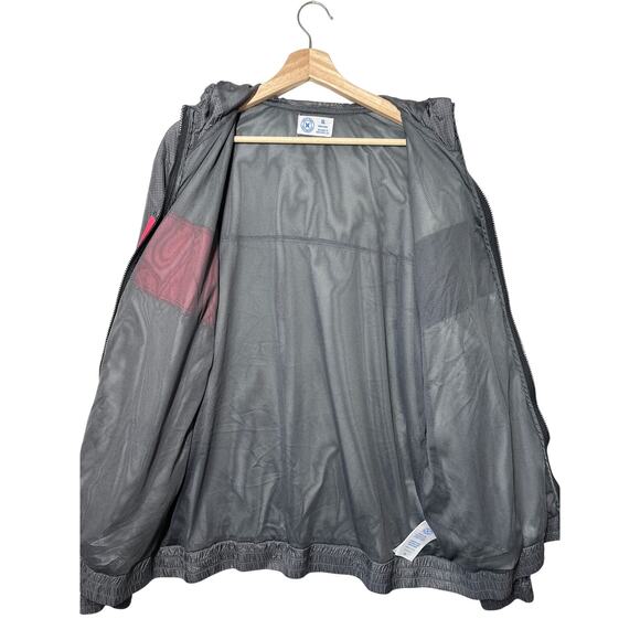 Hurley Men's 90s Jack Windbreaker Jacket Full Zip Gray Sz XL Lightweight Casual - Picture 13 of 16